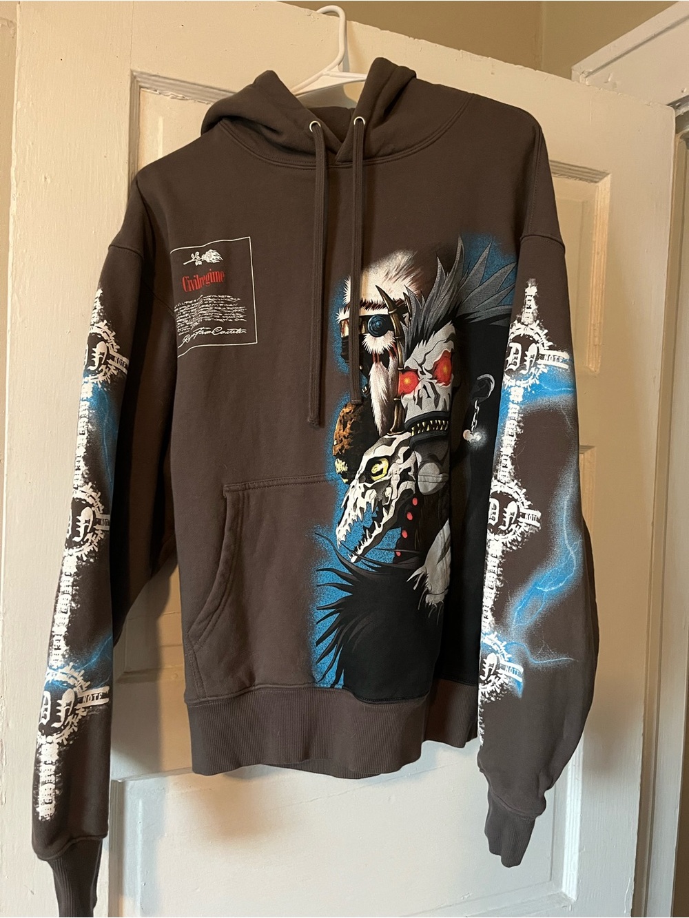 Civil Regime X Death Note limited release hoodie